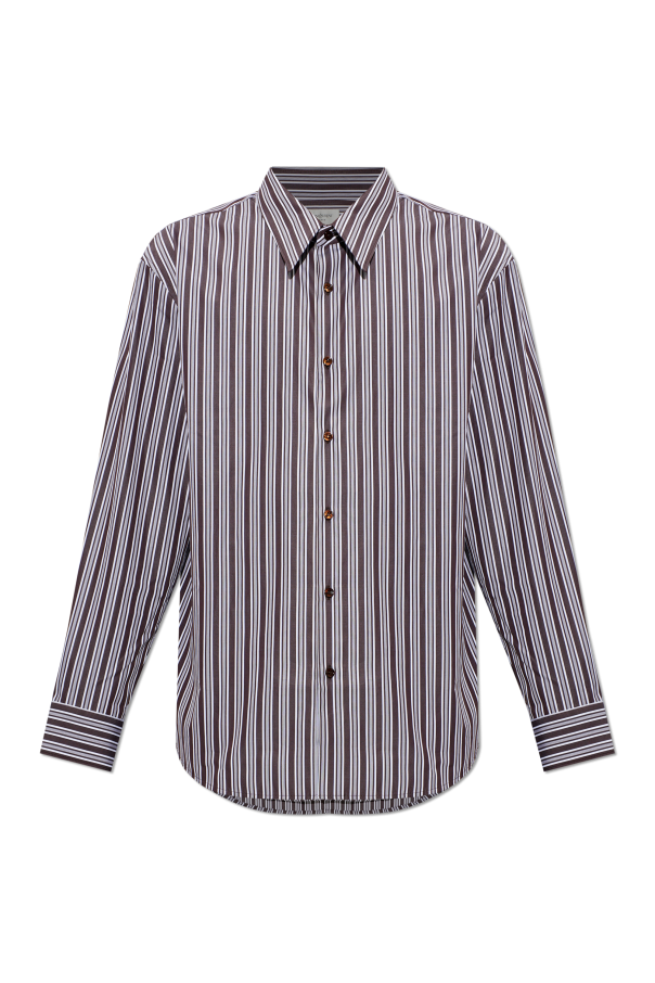 Shirt with striped pattern od Saint Laurent