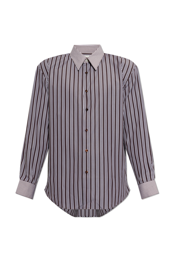 Striped cotton shirt od Saint Laurent