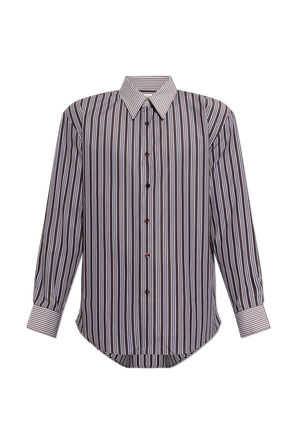 Camisa de algodón a rayas