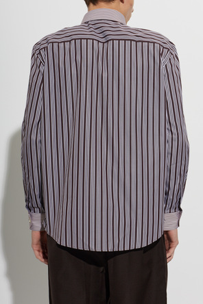 Saint Laurent Baumwollhemd mit Streifen
