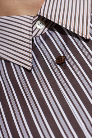 Saint Laurent Baumwollhemd mit Streifen