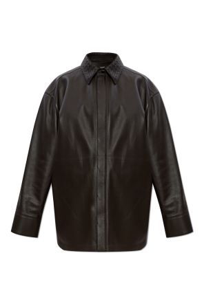 Leather shirt