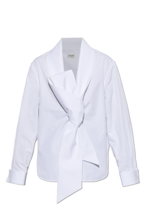 'Oversize' shirt with cufflinks