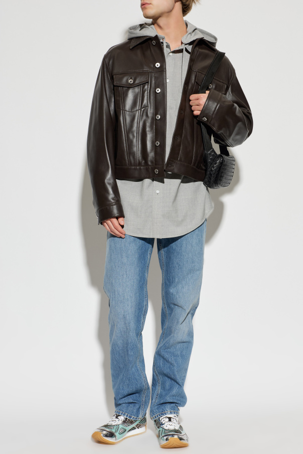 Bottega Veneta Wool shirt with detachable hood