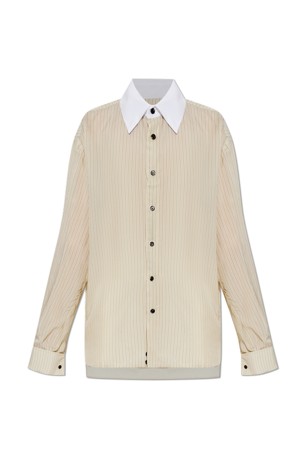 Striped pattern shirt od Bottega Veneta