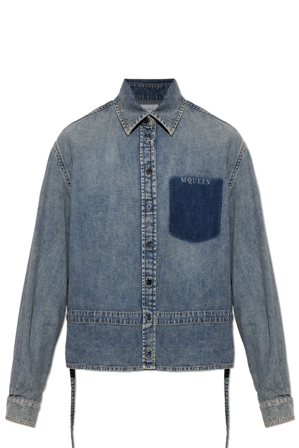Denim shirt od Alexander McQueen