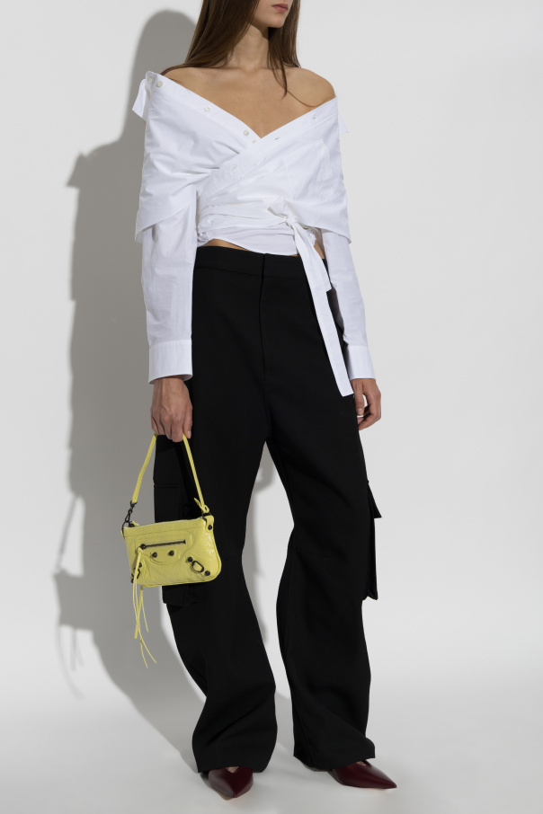 Balenciaga Koszula o asymetrycznym kroju