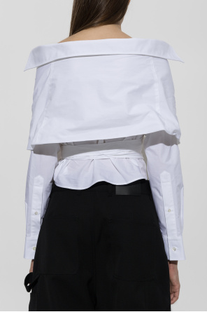 Balenciaga Koszula o asymetrycznym kroju