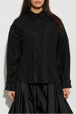 Balenciaga Asymmetrical cut shirt