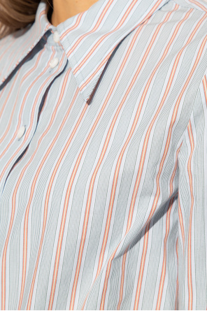 Tory Burch Striped vollebak shirt