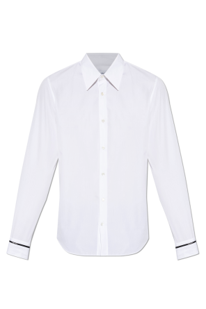 Camisa con logo bordado en los puños
