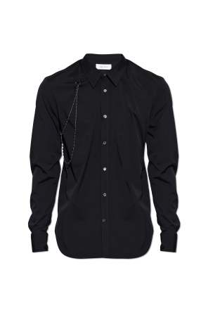 Shirt with detachable chain od Alexander McQueen