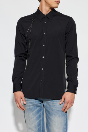 Alexander McQueen Shirt with detachable chain