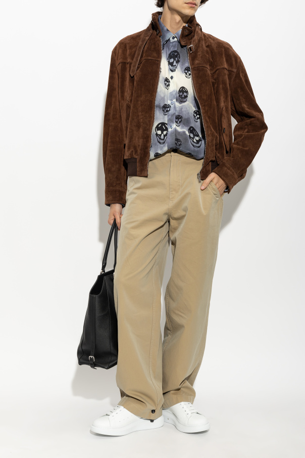 Alexander McQueen Shirt with a distinctive skull motif