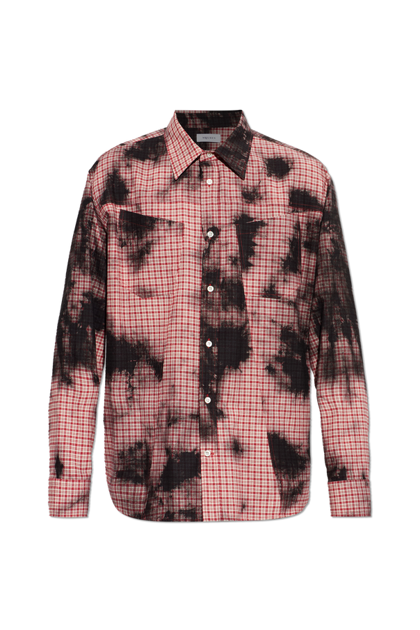 Alexander McQueen Camisa con efecto 'vintage'