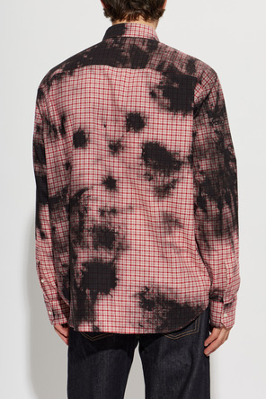 Alexander McQueen Camisa con efecto 'vintage'