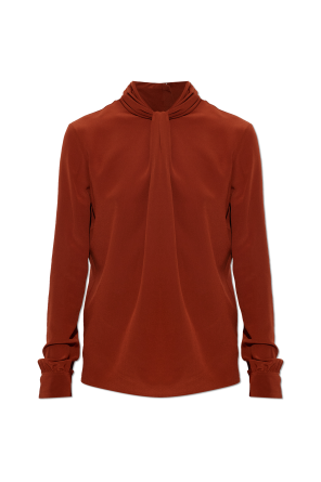 Hodvábny top