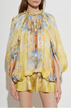 Zimmermann Silk top with draping