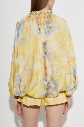 Zimmermann Silk top with draping