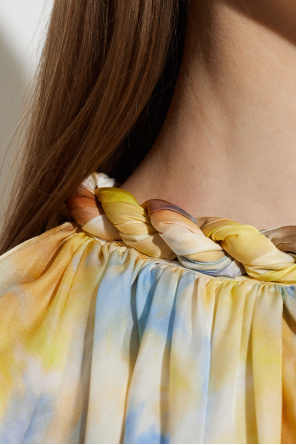 Zimmermann Silk top with draping