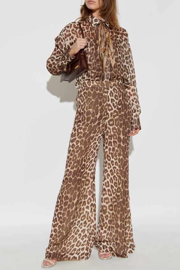 Zimmermann Animal Print Shirt