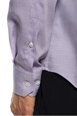 Giorgio three-button armani Embroidered shirt