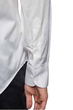 Giorgio flap-pocket armani Shirt with snap collar