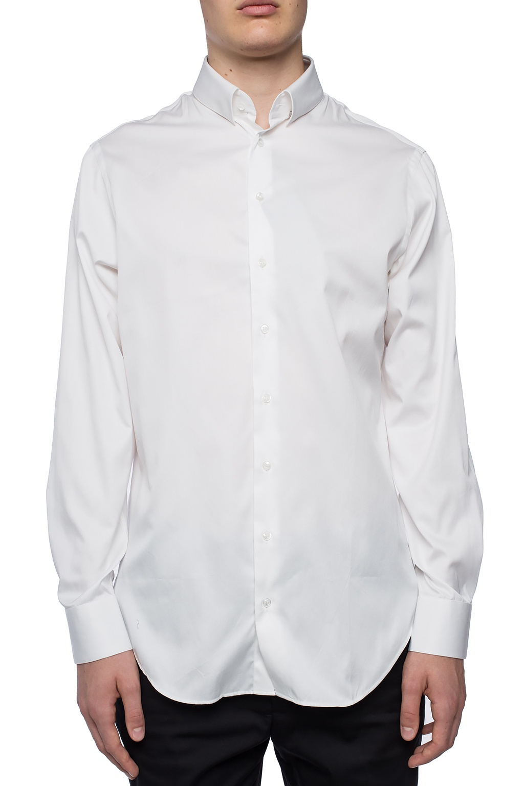 Giorgio Armani Shirt with snap collar