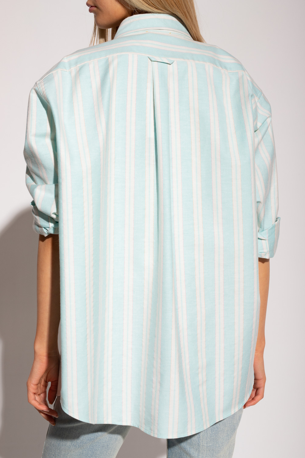 forte_forte Striped Blue shirt