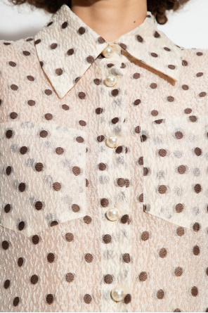 Custommade ‘Berna’ shirt with polka dots