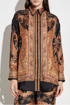 Zimmermann Silk shirt with print