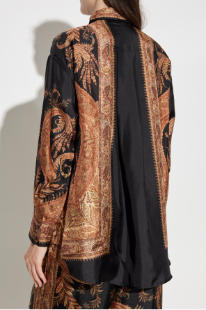 Zimmermann Silk shirt with print