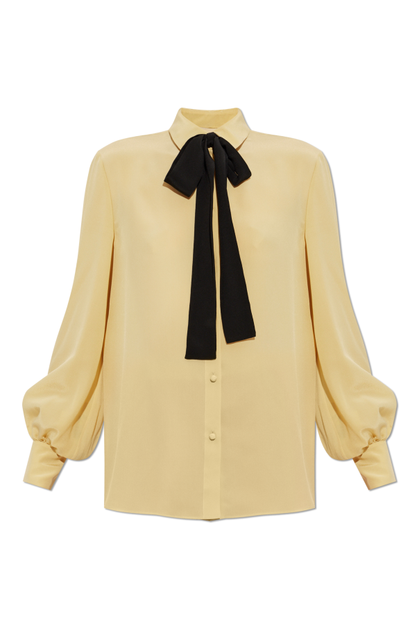 Silk shirt with a scarf od Valentino Garavani