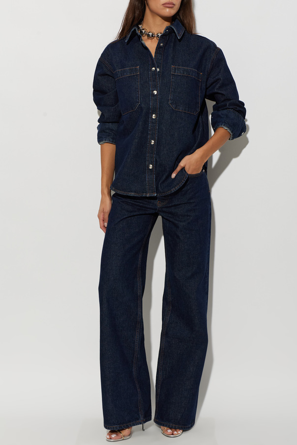 Anine Bing ‘Samy’ denim shirt
