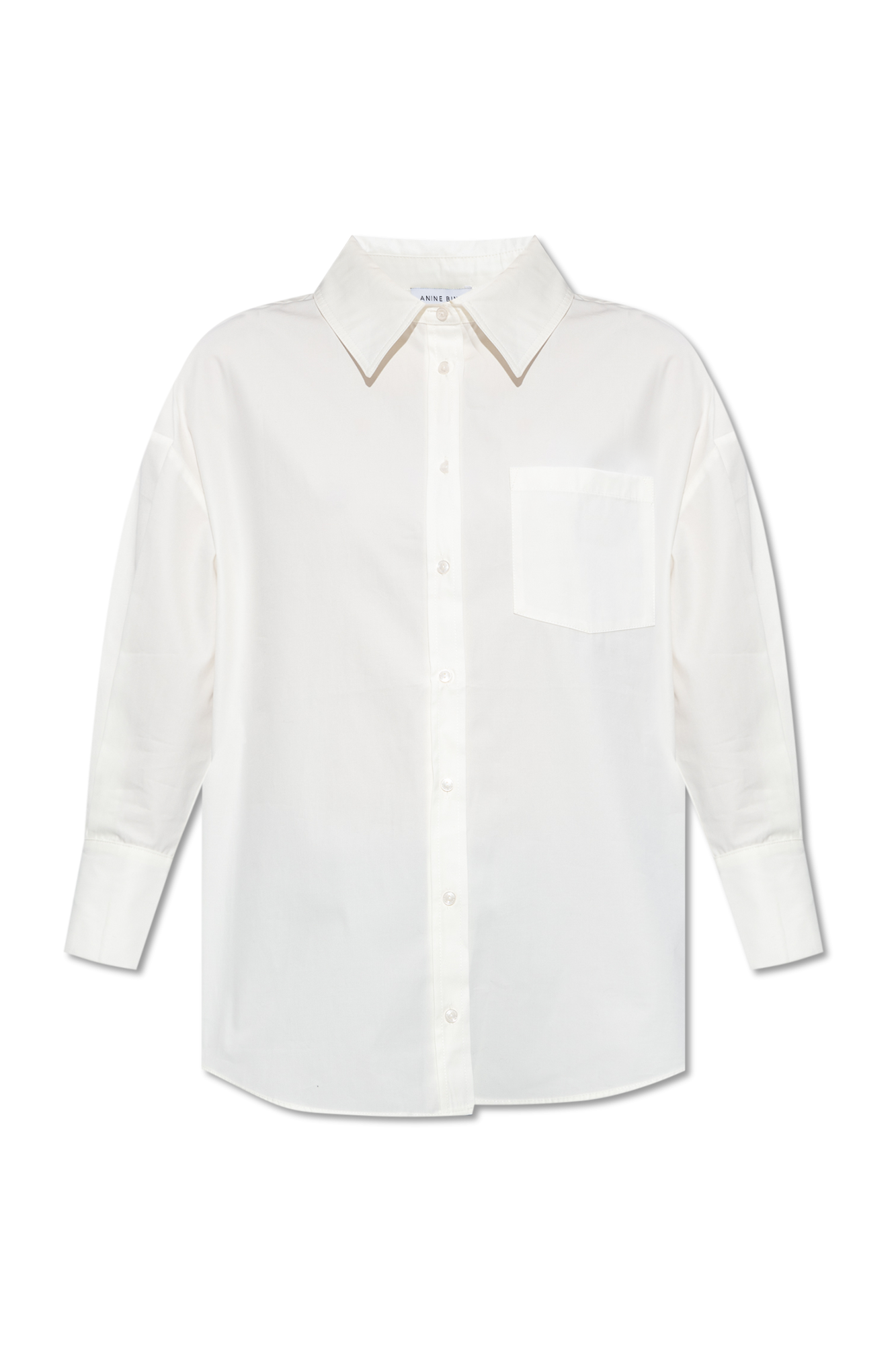 White 'Mika' cotton shirt Anine Bing - Vitkac Canada