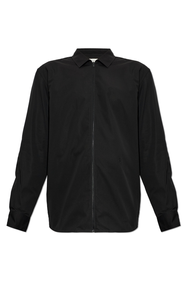 Saint Laurent Cotton shirt with zip fastening