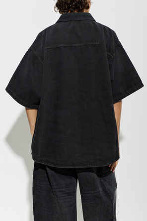 Balenciaga Denim short-sleeve shirt