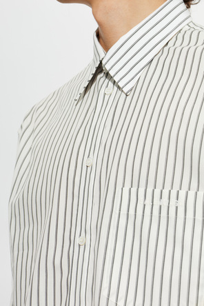 Balenciaga Striped Button-Up Shirt