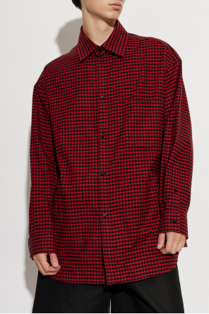 Balenciaga Hemd mit Karomuster
