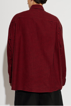 Balenciaga Hemd mit Karomuster
