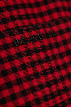 Balenciaga Hemd mit Karomuster