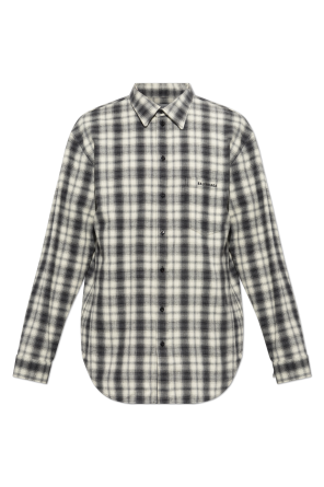 Camisa con logo bordado