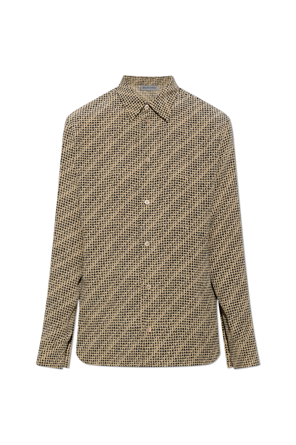 Silk shirt with monogram od Balenciaga