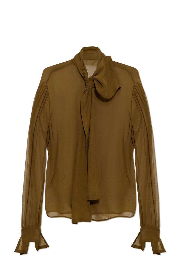 Silk top od Saint Laurent