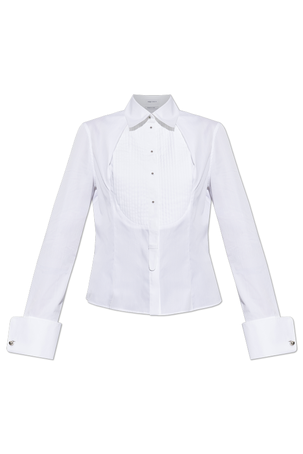 Fitted cotton shirt od Alexander McQueen