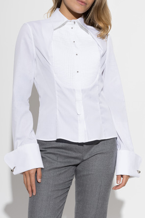 Alexander McQueen Fitted cotton shirt