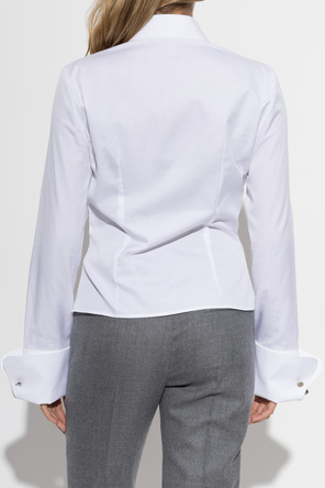 Alexander McQueen Fitted cotton shirt