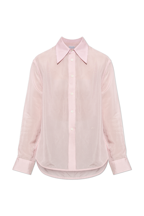 Bottega Veneta Camisa con estampado de rayas