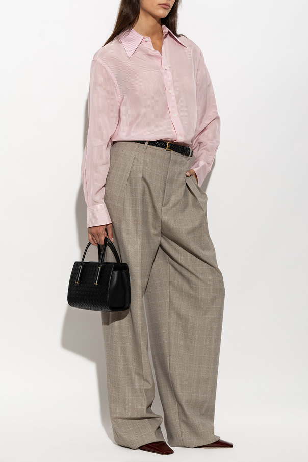 Bottega Veneta Camisa con estampado de rayas