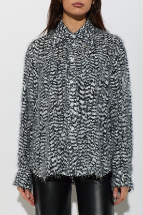 Bottega Veneta Koszula z abstrakcyjnym wzorem
